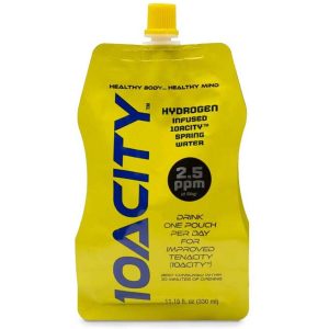10ACITY Concentrated Hydrogen Infused Water Pouches
