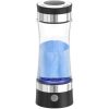ALES Hydrogen Water Bottle Portable Glass Cup, Black