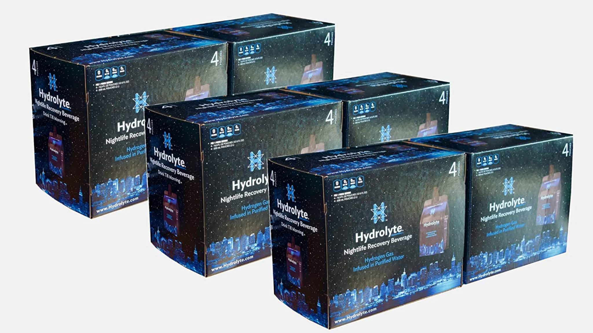 Elementone Hydrolyte Nightlife Hydrogen Water Pouches