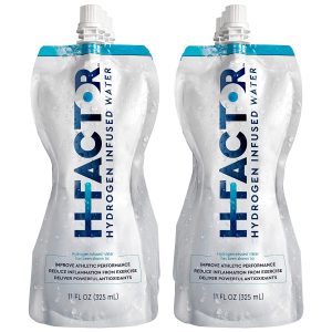 HFactor Hydrogen Infused Pure Drinking Water,  11 Fl Oz (Pack of 6)