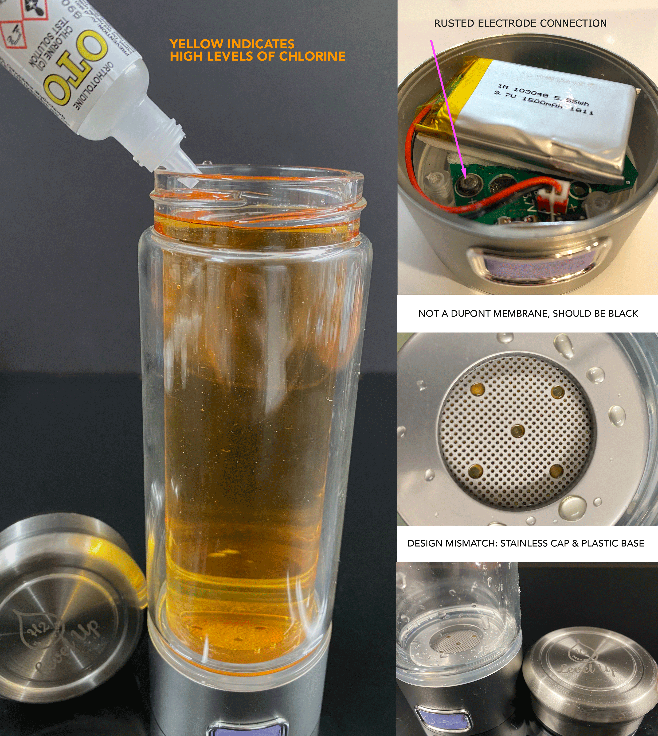 LevelupWay Chlorine test 2