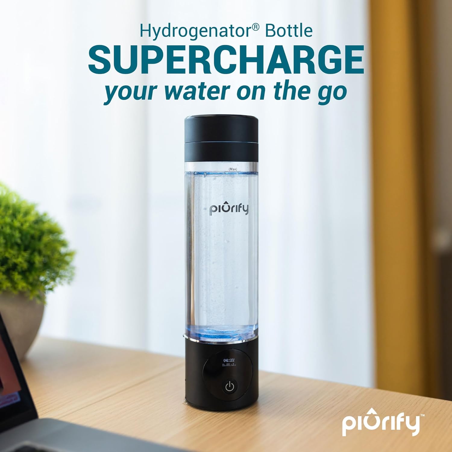 Puirify Hydrogen Water Bottle - Hydrogenator Review - Image 9