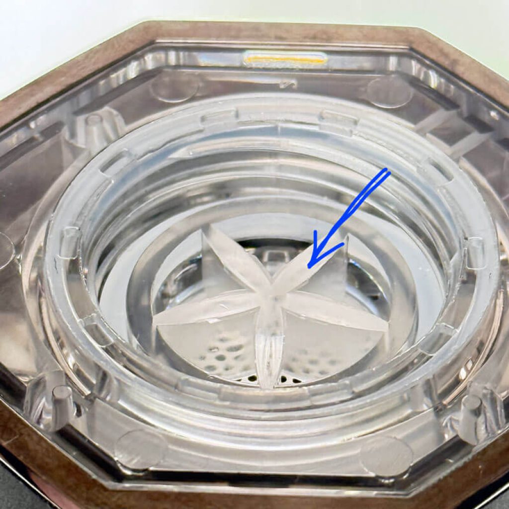 membrane obstruction of the Echo go+ hydrogen water bottle
