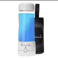 OCEMIDA Self-Cleaning Glass Hydrogen Water Bottle – 2800PPB